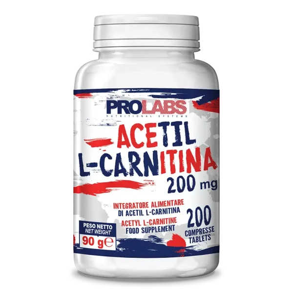 ACETIL L-CARNITINA 200 mg - 200 compresse