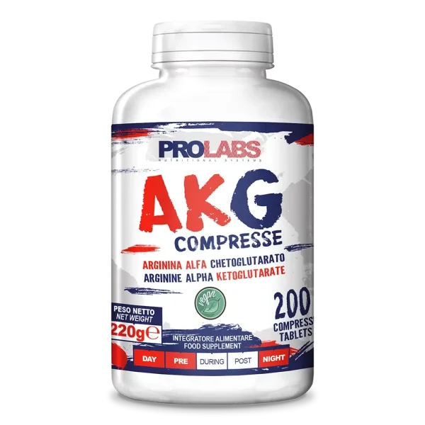 AKG - ARGININA ALFA CHETOGLUTARATO - compresse
