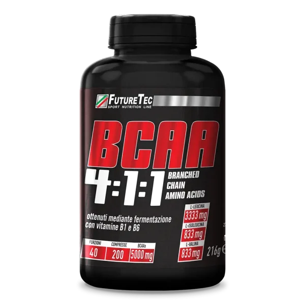 BCAA 4:1:1 200 COMPRESSE
