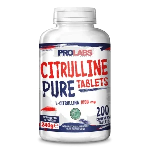 CITRULLINE PURE TABLETS - 200 COMPRESSE