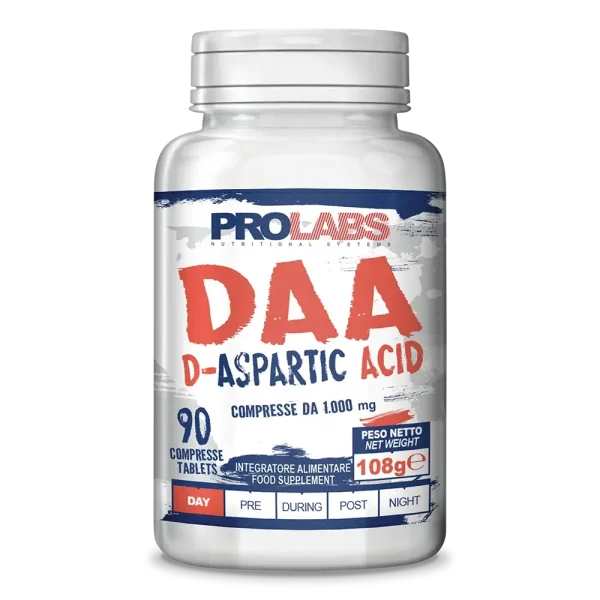 DAA ACIDO D-ASPARTICO 90 COMPRESSE