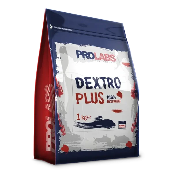 DEXTRO PLUS 100% DESTROSIO BUSTA DA 1Kg