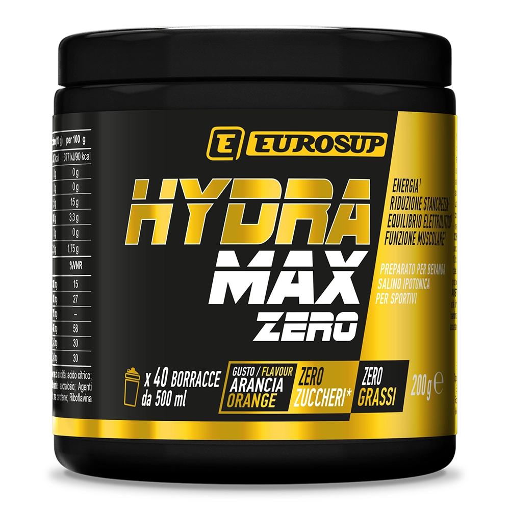 HYDRA MAX ZERO 200 g arancia