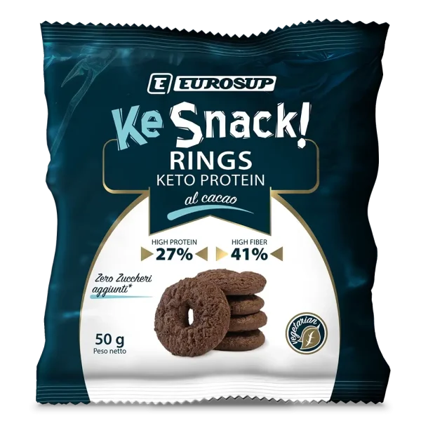 Ke Snack! Rings Keto protein al cacao