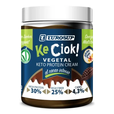 KeCiok! Vegetal Keto Protein Cream - 250 g - gusto cacao intenso