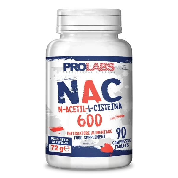 NAC 600 (N-acetil-L-cisteina) - 90 compresse