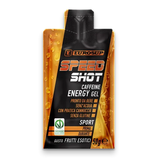 SPEED SHOT - CAFFEINE ENERGY GEL - ESPOSITORE DA 12 BUSTINE