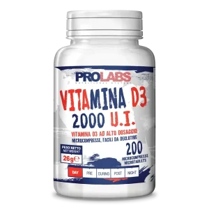 VITAMINA D3 2.000 U.I. - 200 MICROCOMPRESSE