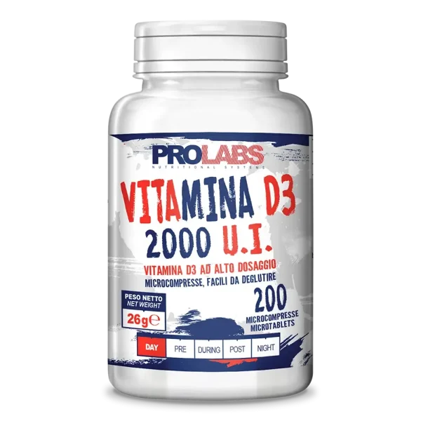VITAMINA D3 2.000 U.I. - 200 MICROCOMPRESSE