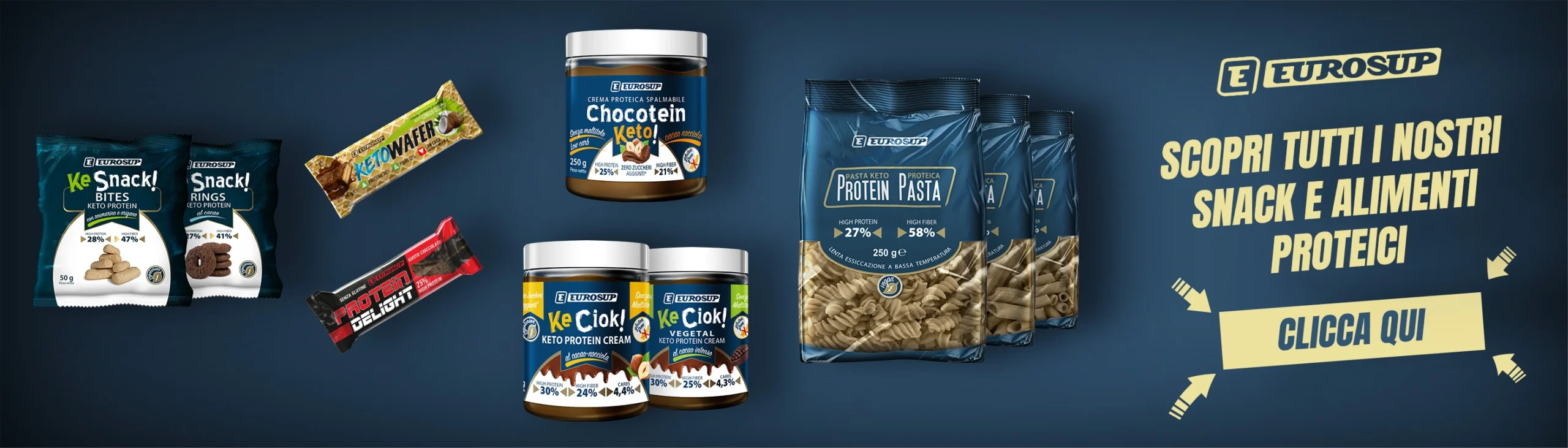 Alimenti e Snack Proteici Prodotti Food